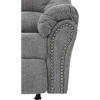 Fauteuil inclinable à bascule Allmaxx - Étain