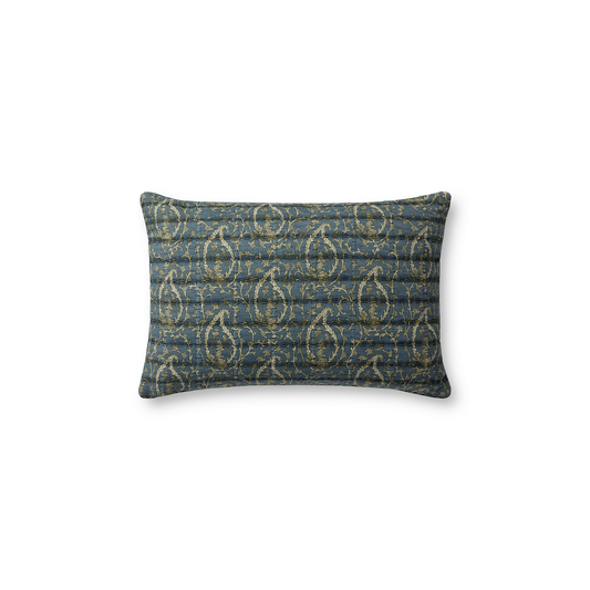 Coussin Stoffer - Bleu / Vert