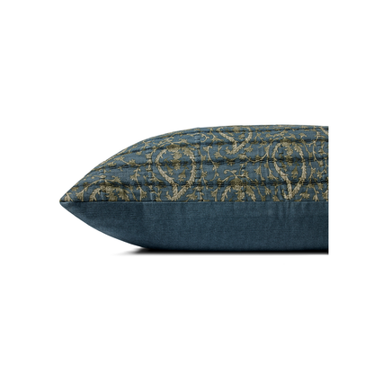 Coussin Stoffer - Bleu / Vert