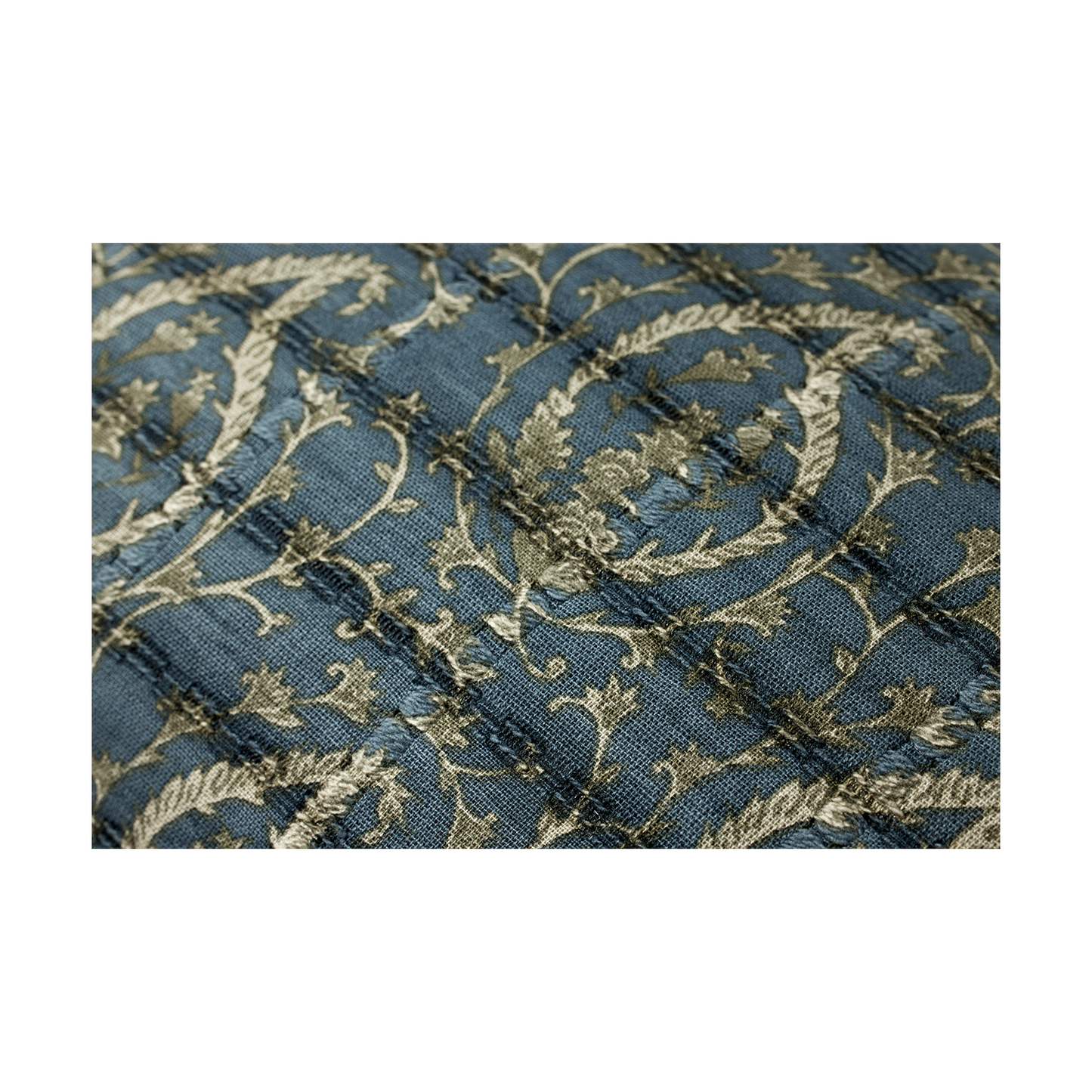 Coussin Stoffer - Bleu / Vert