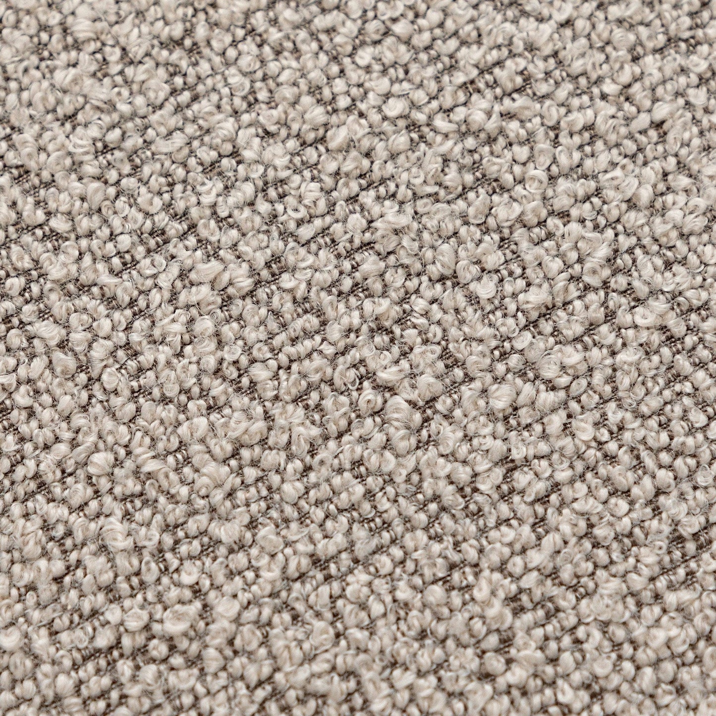 KINWELL Canapé 2 places en boucle avec coussins