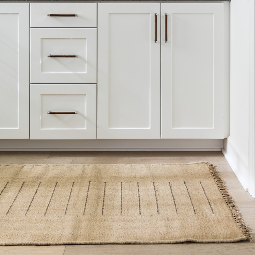 Pure Salt x Momeni Corfu Handwoven Rug Beige