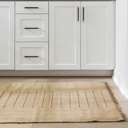 Pure Salt x Momeni Corfu Handwoven Rug Beige
