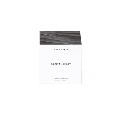 Bougie Santal Gris