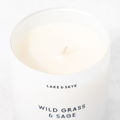 Herbe sauvage et sauge