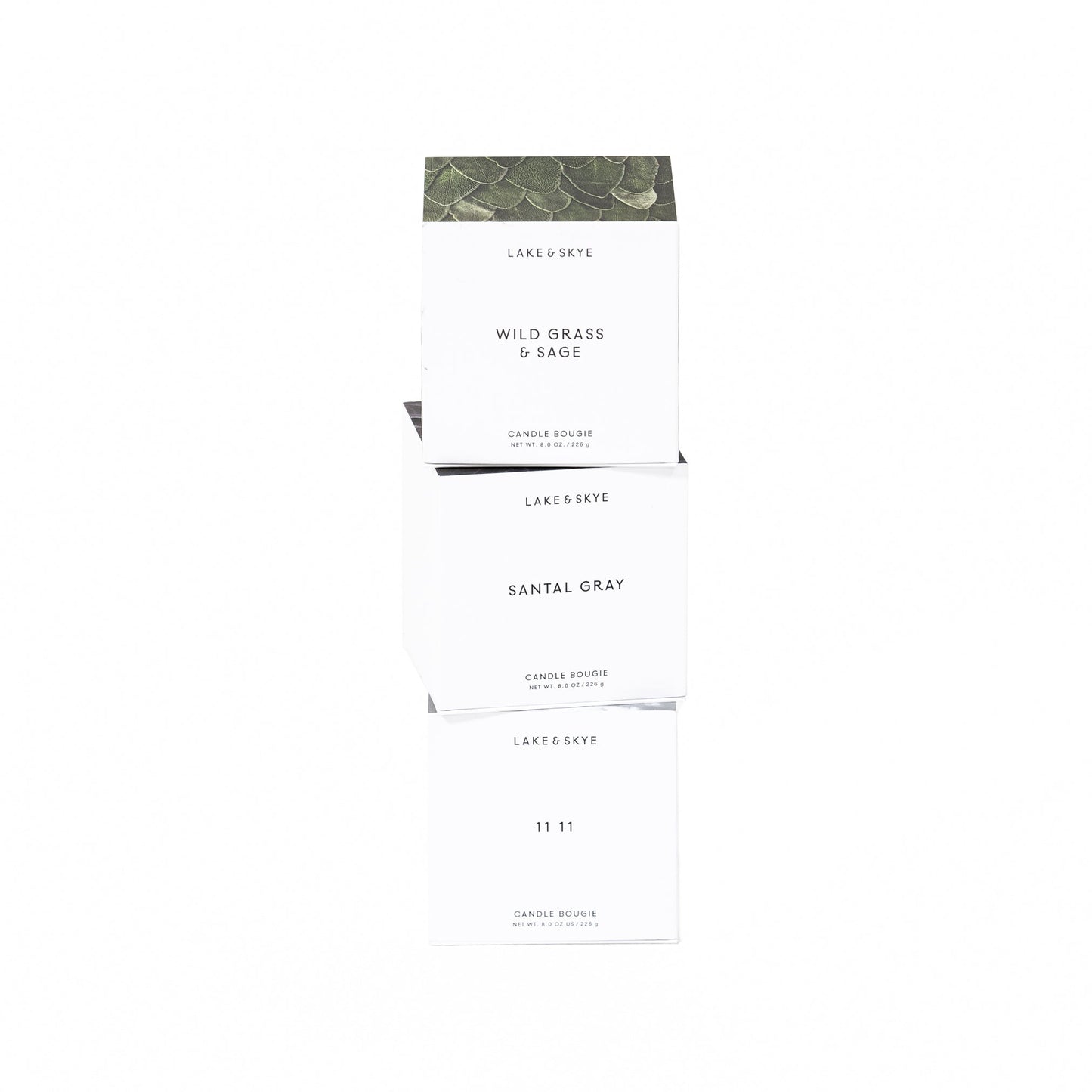 Bougie Santal Gris