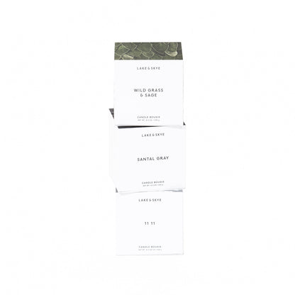 Bougie Santal Gris