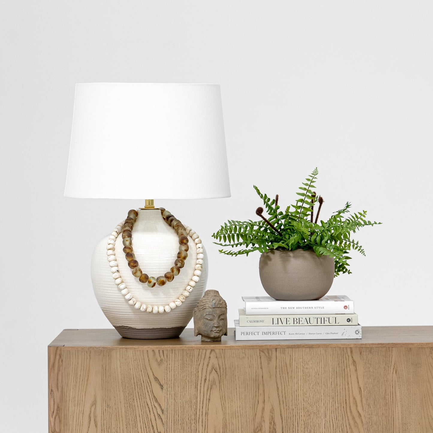 Tête de Bouddha en pierre