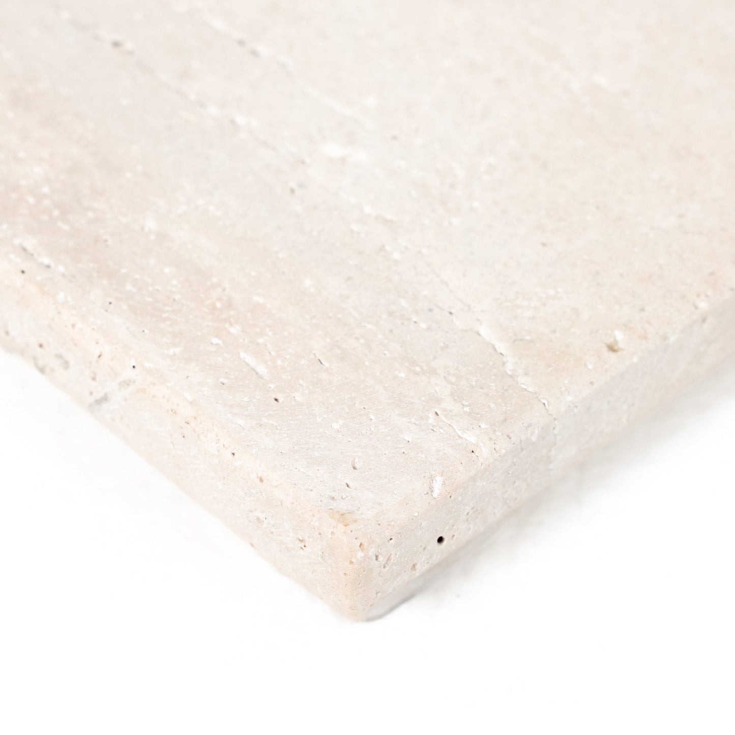 Paxton Travertine Footed Serving Board