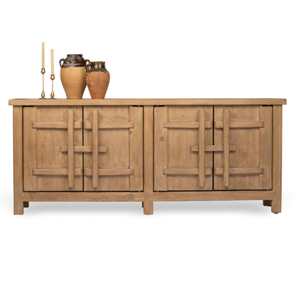 Armoire à quatre portes à pignon