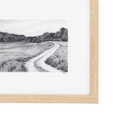 Moments I de Tenaya Wickstrand, 12 x 10, cadre en chêne blanc