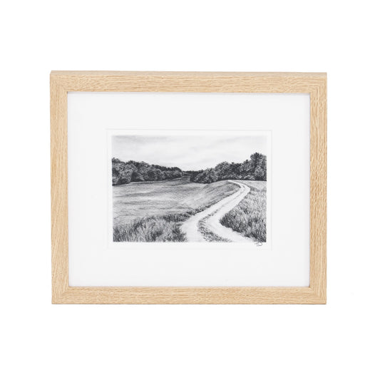 Moments I de Tenaya Wickstrand, 12 x 10, cadre en chêne blanc