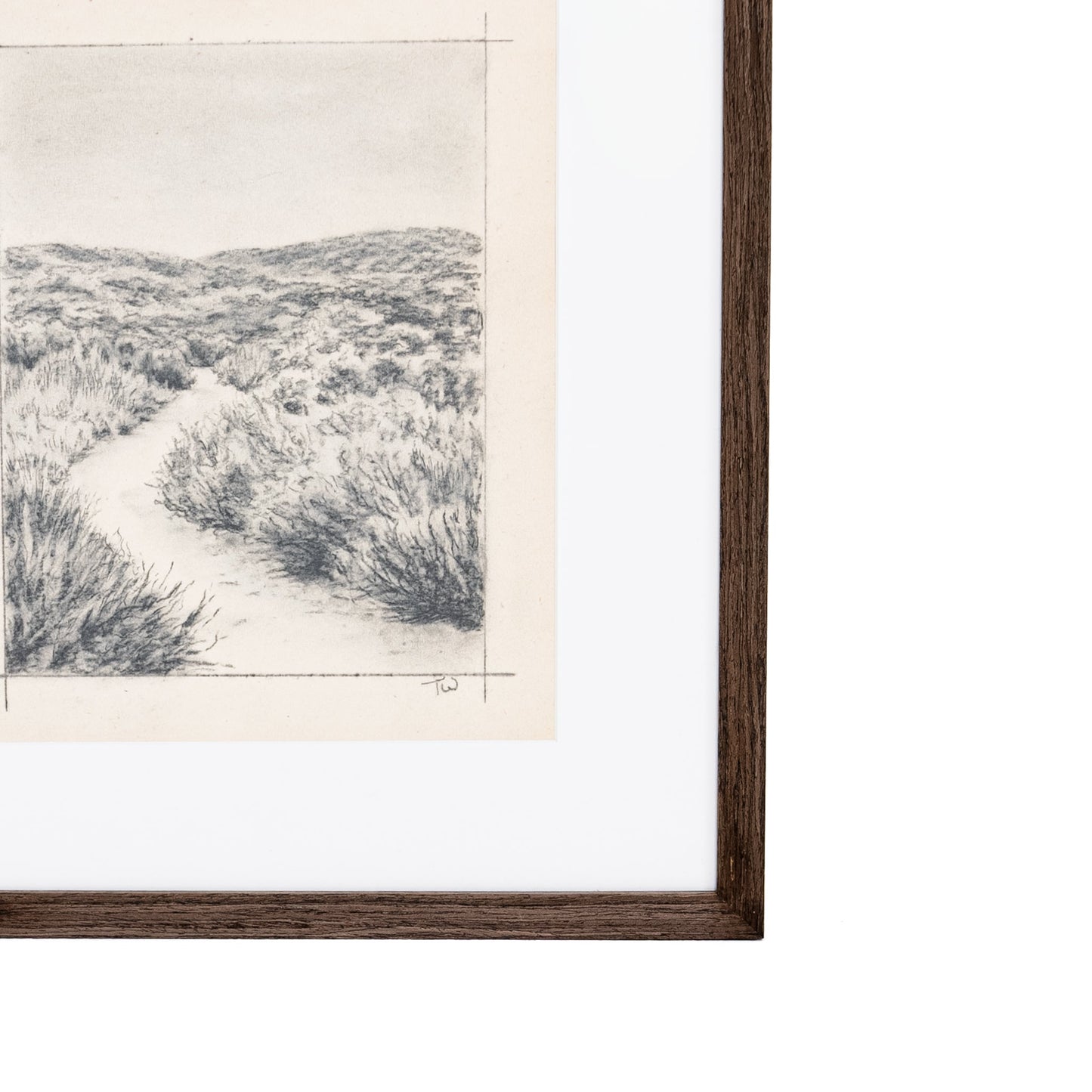 Moments II de Tenaya Wickstrand, 18 x 21, cadre espresso