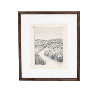 Moments II de Tenaya Wickstrand, 18 x 21, cadre espresso