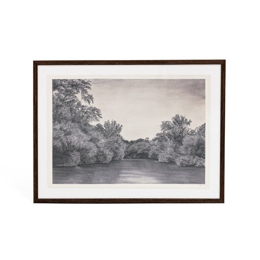 The Absence Of de Tenaya Wickstrand, 37 x 29,5 cm, cadre Espresso