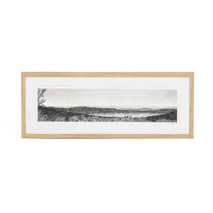 Solace de Tenaya Wickstrand, 28 x 8, cadre en chêne blanc