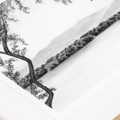 Amist II de Tenaya Wickstrand, 13 x 15, cadre en chêne blanc