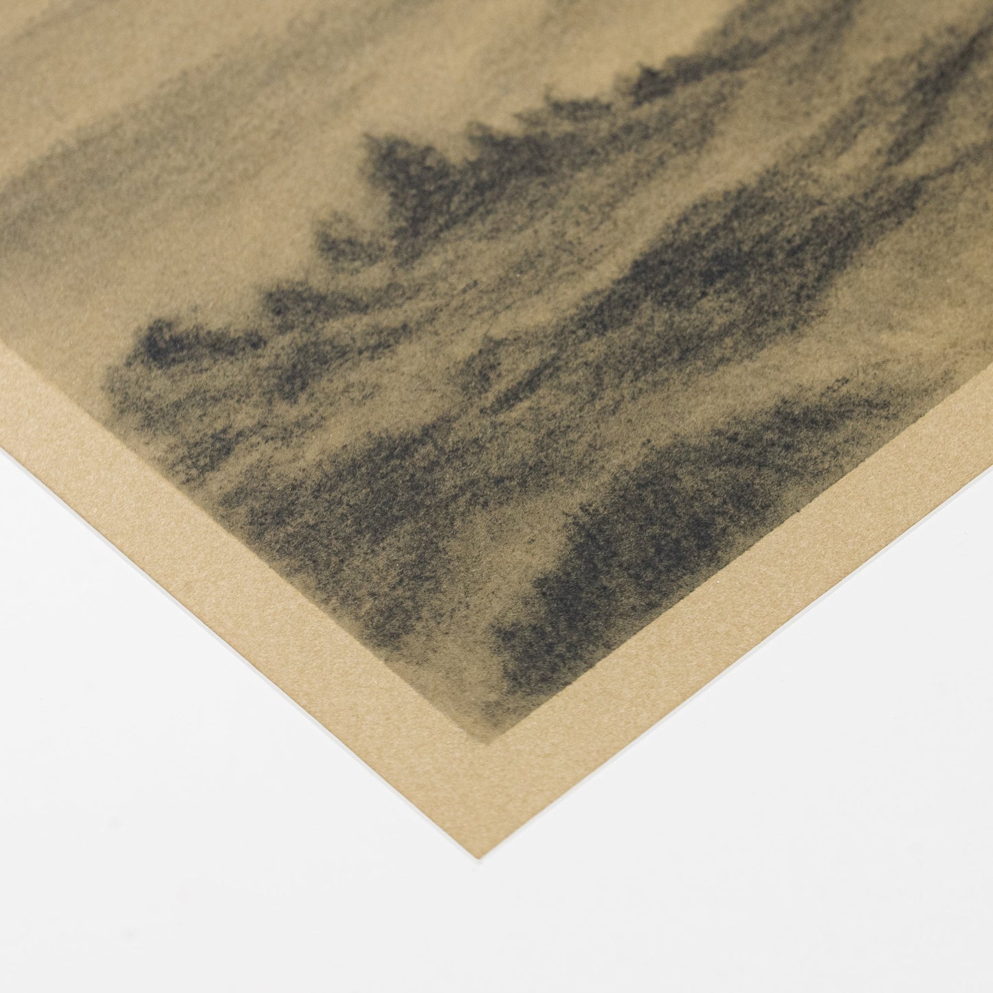 Through The Trees IV de Tenaya Wickstrand, 19 x 19, cadre Espresso