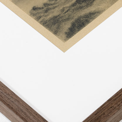 Through The Trees IV de Tenaya Wickstrand, 19 x 19, cadre Espresso