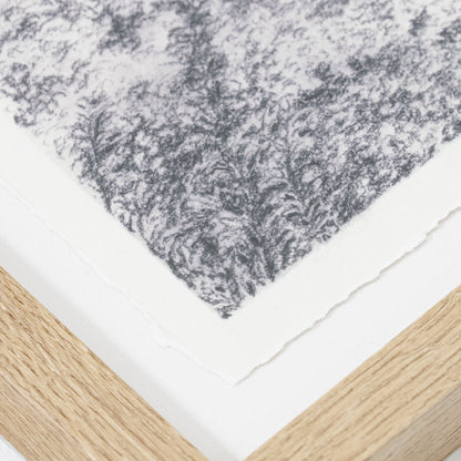 Reverie II de Tenaya Wickstrand, 15,5 x 31, cadre en chêne blanc.