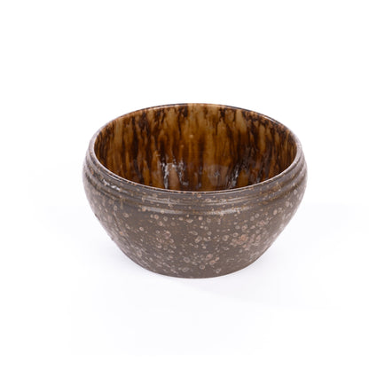 Bol unique en grès, reproduction vintage