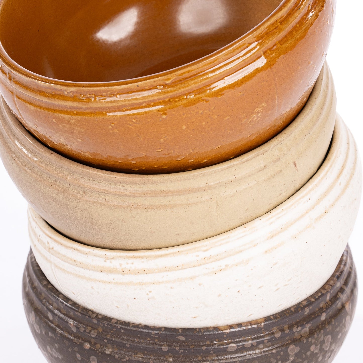 Bol unique en grès, reproduction vintage