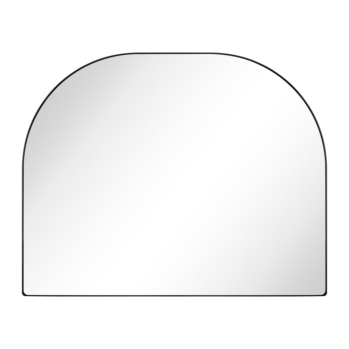 TEHOME Dezerae Grand miroir à arche pour cheminée, 102 cm (L) x 81 cm (H)