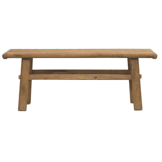 Table basse en bois d'orme Emory