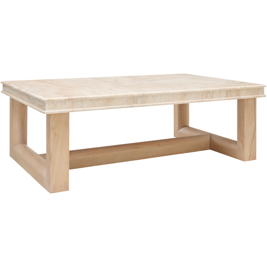 Table basse en bois Everly,