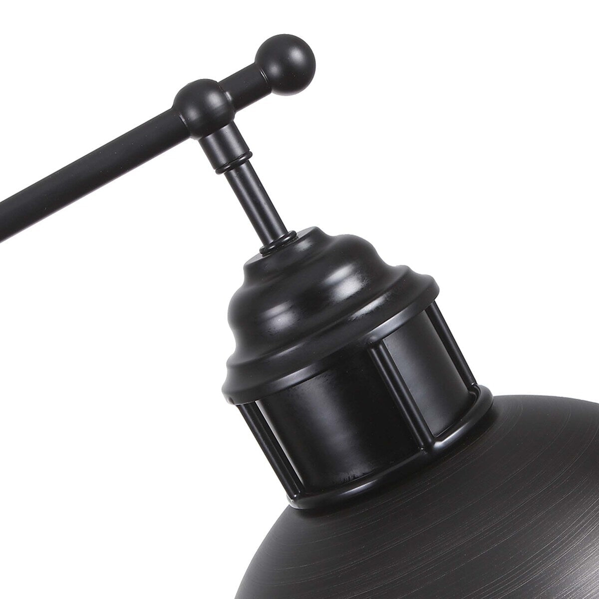 Suspension à 3 lumières à dôme de style industriel et rustique, en métal, pour îlot de cuisine, finition bronze huilé.