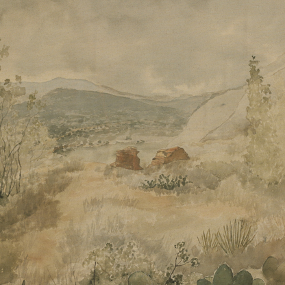 Couler dans un pays aride par Aileen Fitzgerald