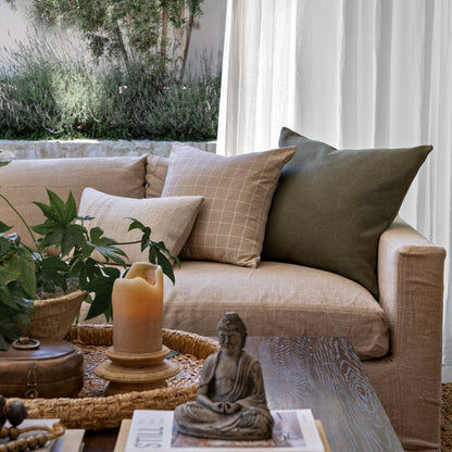 Oreiller en forme de fourchette