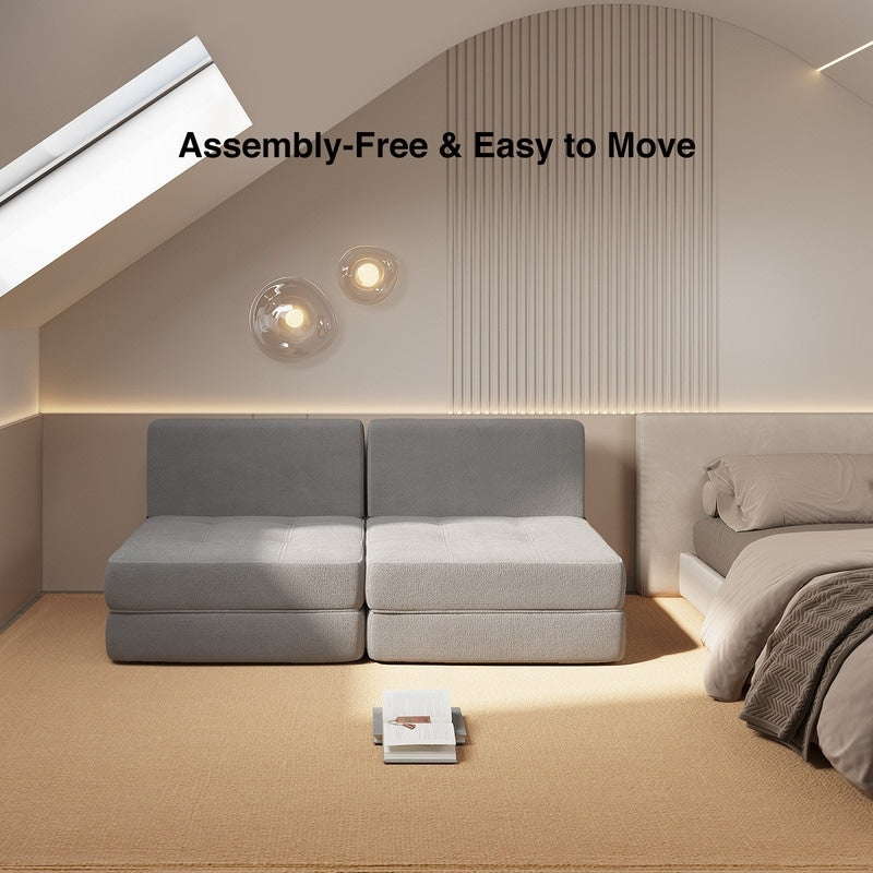 Chaise convertible 3 en 1, chaise à rabat, transat convertible en lit.