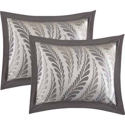 Ensemble de Couette Nanshing Caspa 7 Pièces Motif Feuilles Élégantes