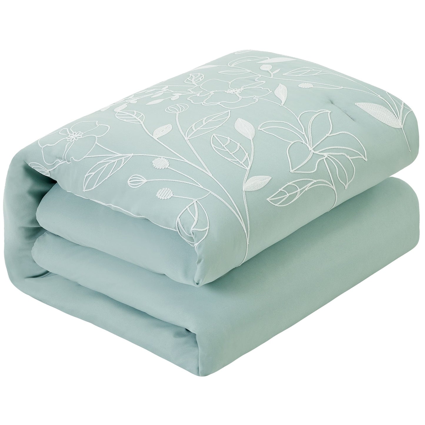 Ensemble de couette Nanshing Taylor 7 pièces à motifs floraux botaniques