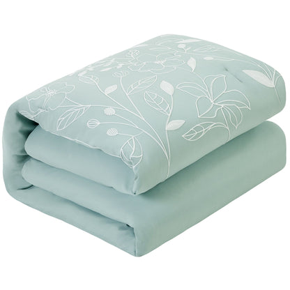 Ensemble de couette Nanshing Taylor 7 pièces à motifs floraux botaniques