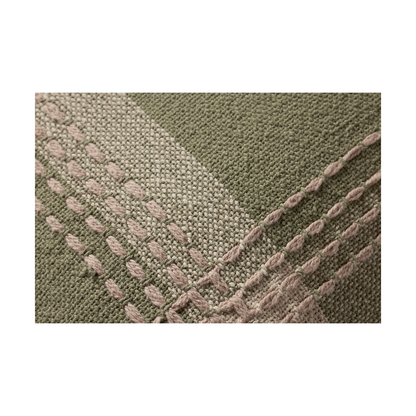 Coussin Stoffer - Vert / Multicolore