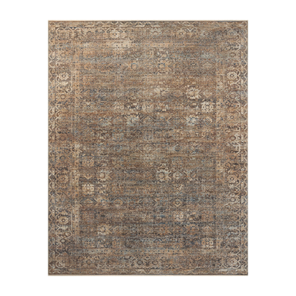 Heritage - Mocha / Denim Rug