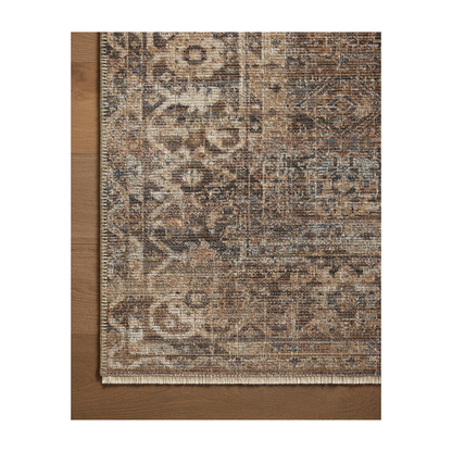 Heritage - Mocha / Denim Rug