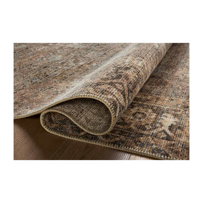 Heritage - Mocha / Denim Rug