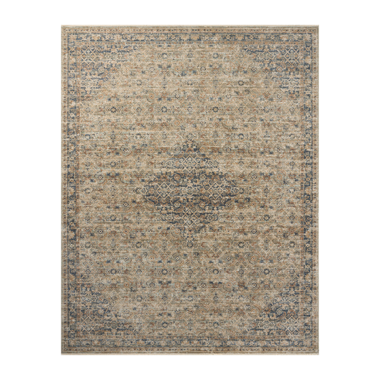 Heritage - Sage / Navy Rug