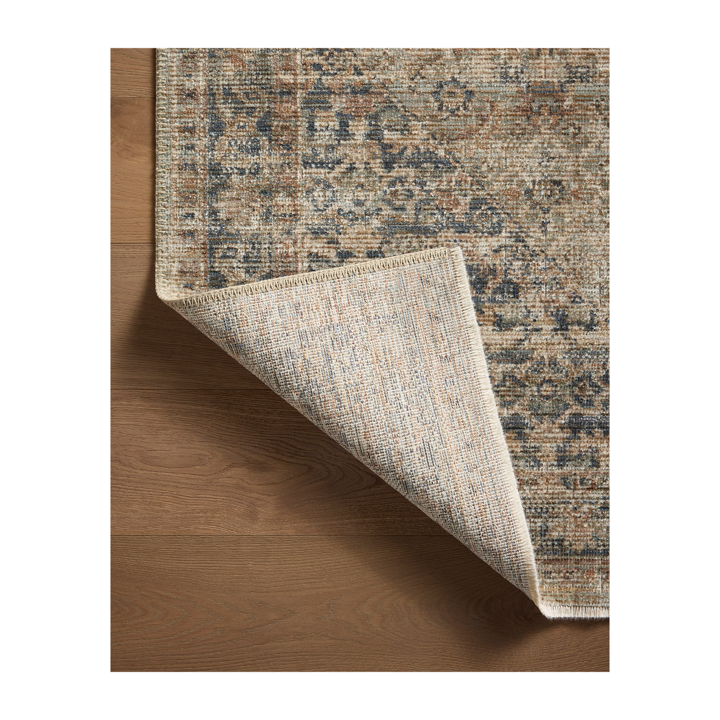 Heritage - Sage / Navy Rug