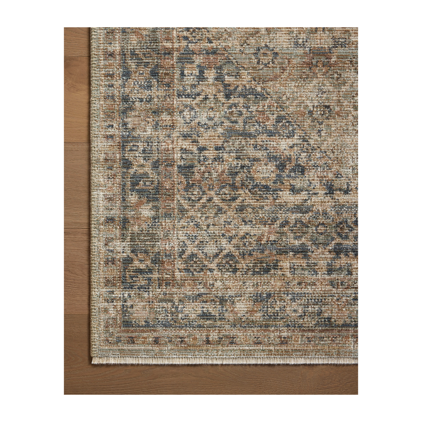 Heritage - Sage / Navy Rug