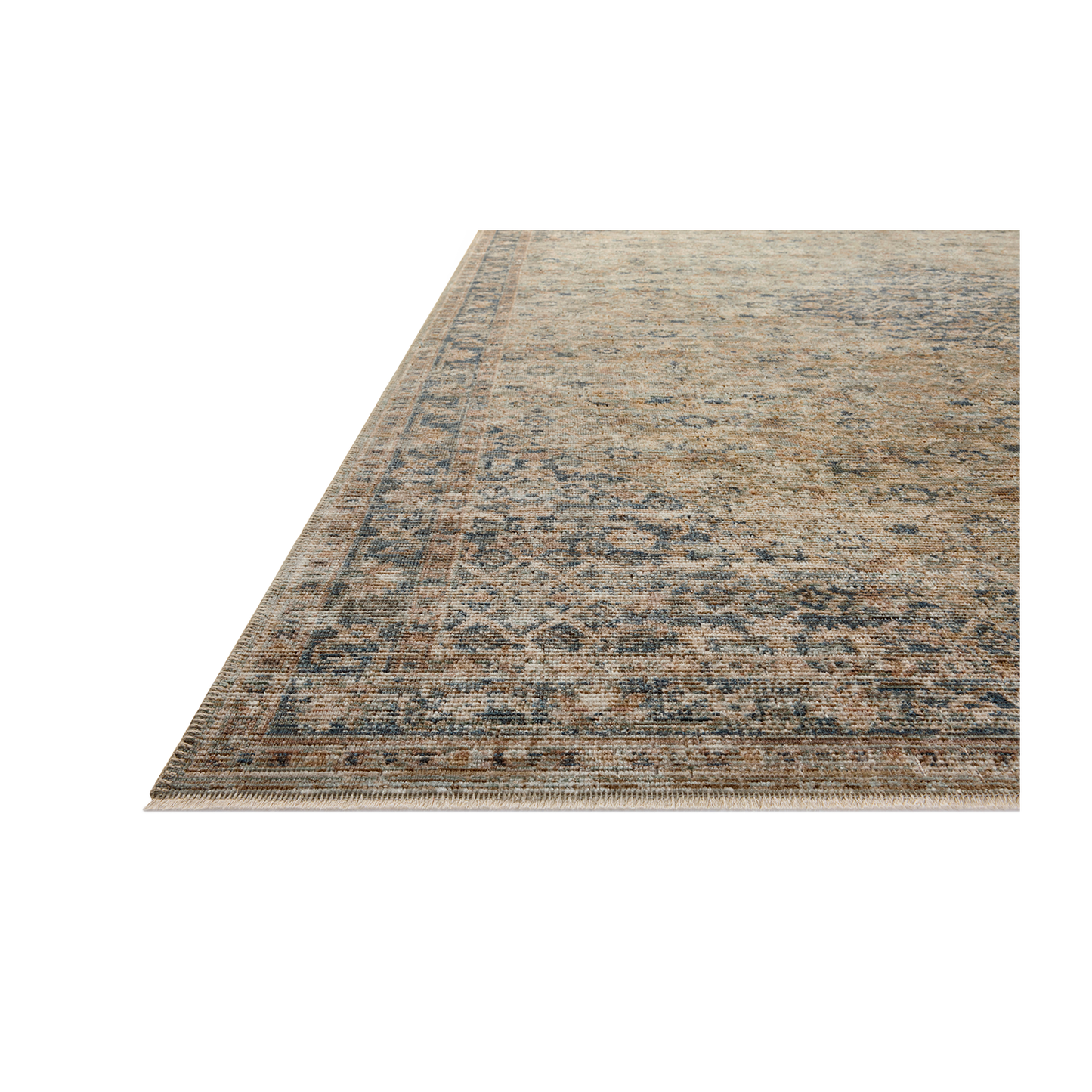 Heritage - Sage / Navy Rug