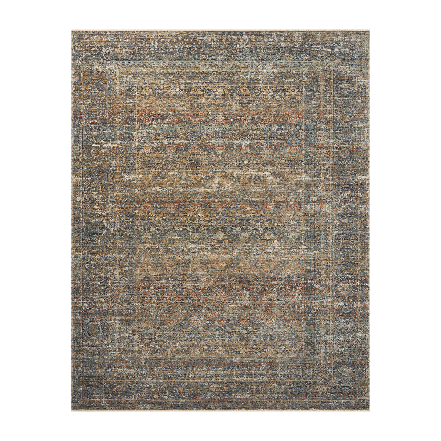 Heritage - Midnight / Multi Rug