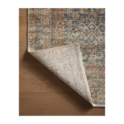 Heritage -Blue / Rust Rug