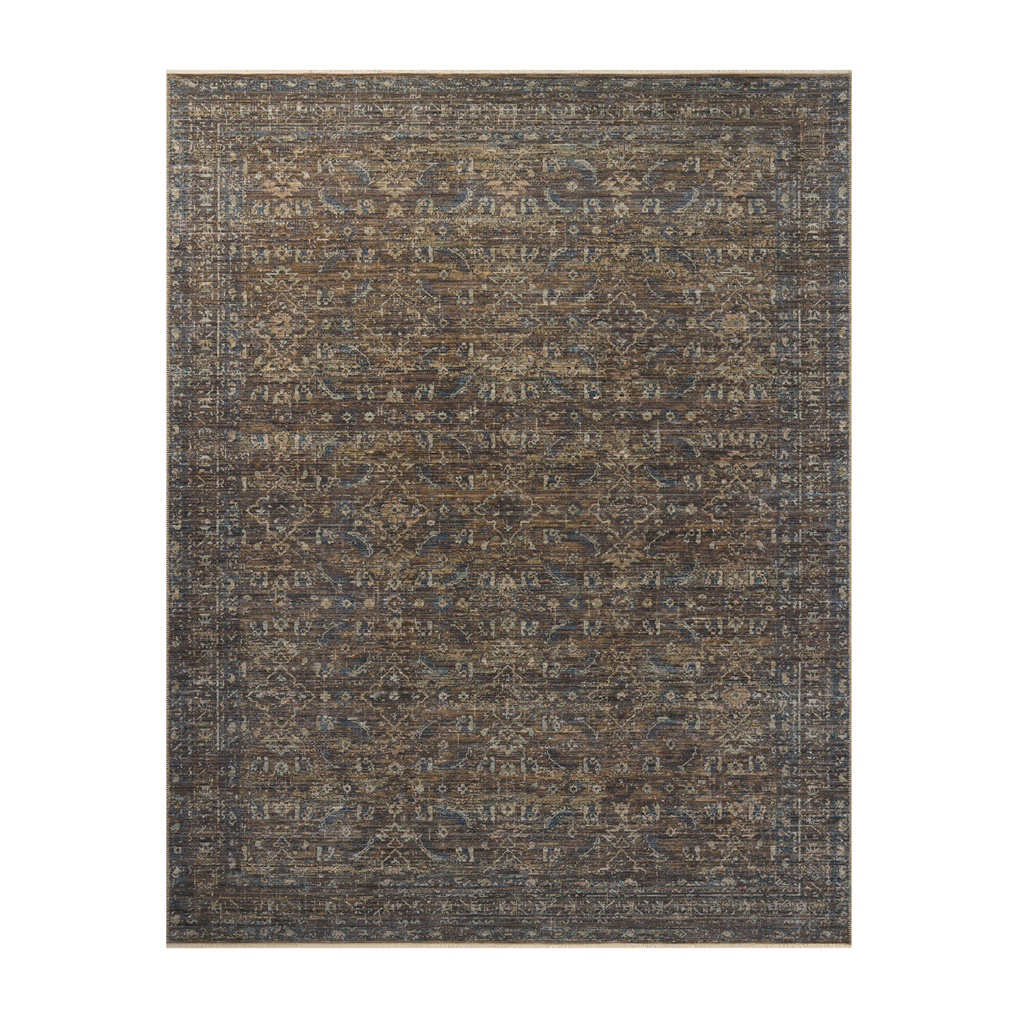 Heritage - Lagoon /  Tobacco Rug