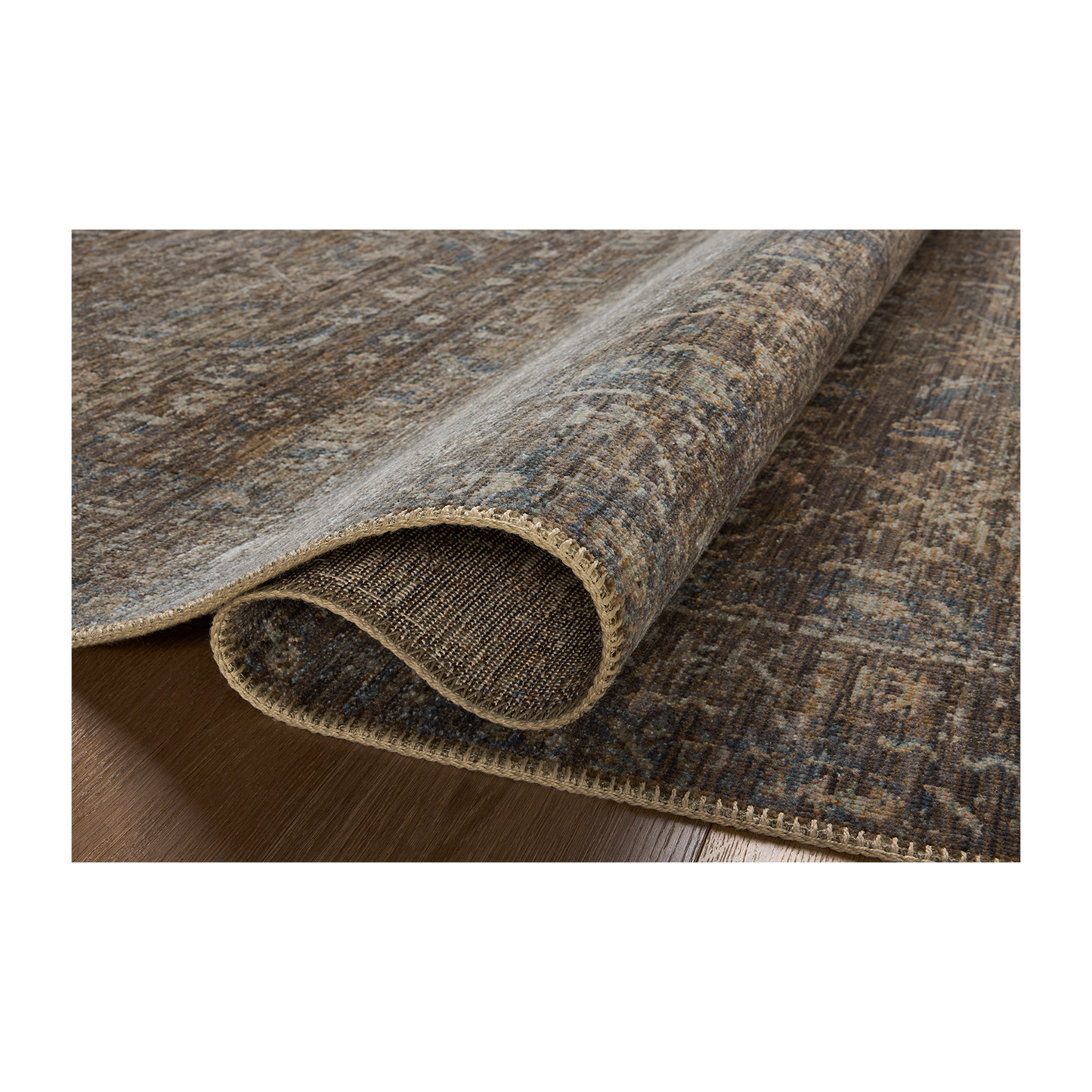 Heritage - Lagoon /  Tobacco Rug
