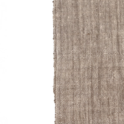 Léger plaid en coton filé à la main, bicolore, couleur charbon de bois