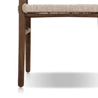 Fauteuil de salle à manger d'extérieur Harlene